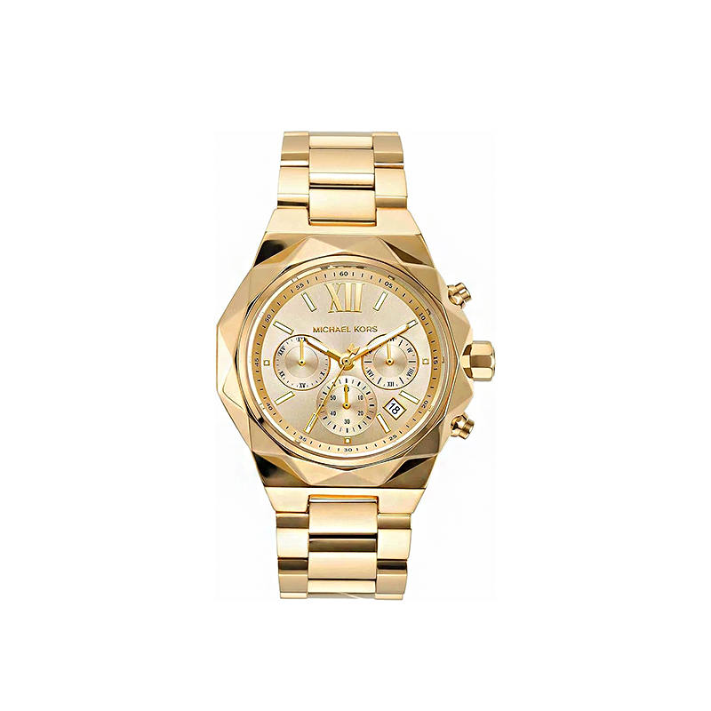 Michael Kors Raquel Analog Chronograph Watch MK4690 – Gold Elegance Edition