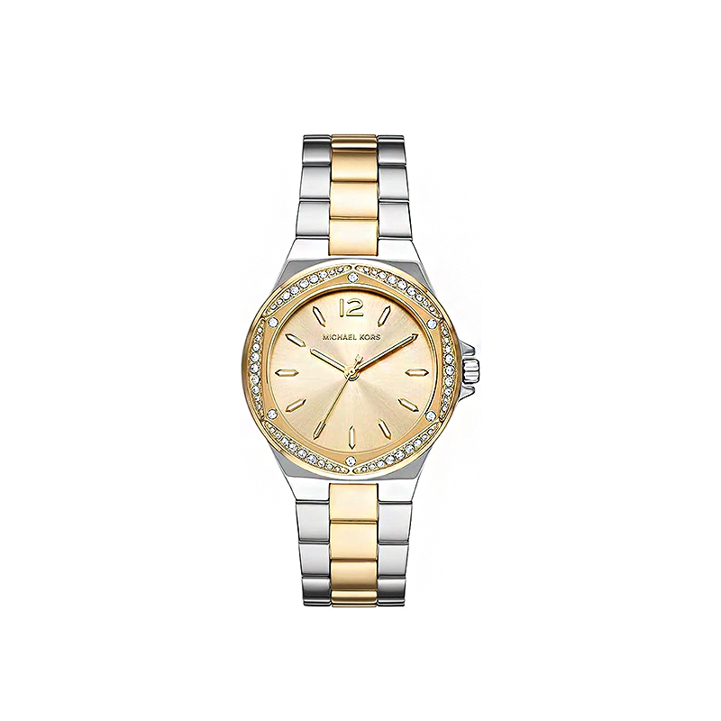 Michael Kors Lennox Analog Watch – Crystal Gold Edition