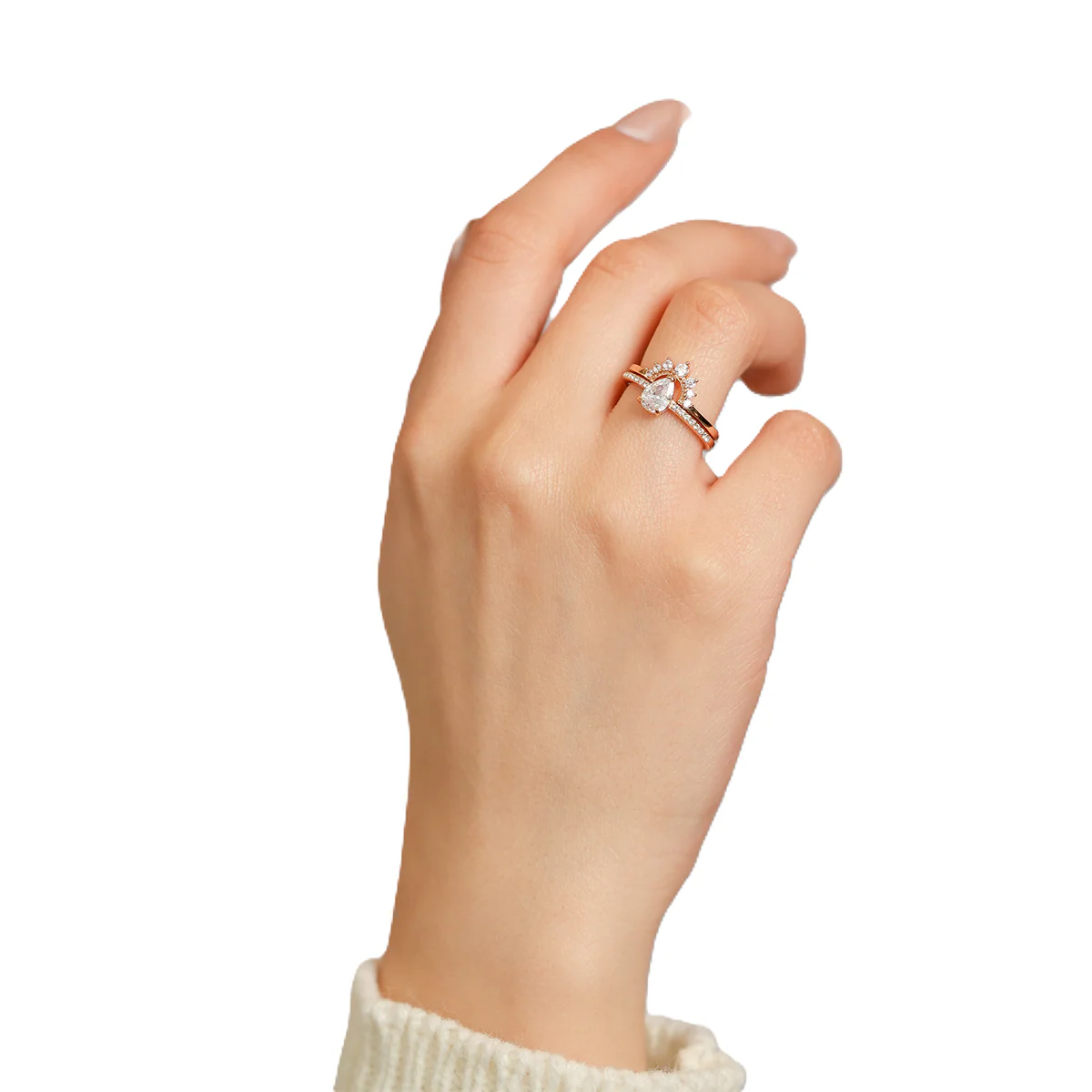 Frozen Elegance Ring