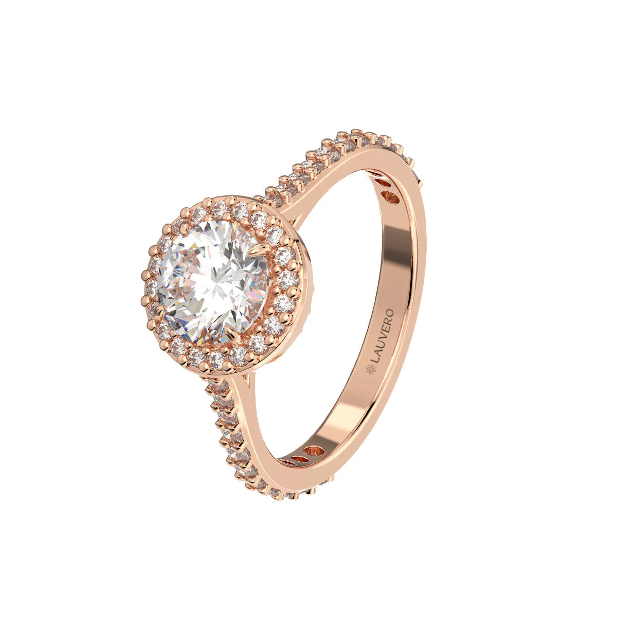 Eternal Glow Plated Rose Gold Rings