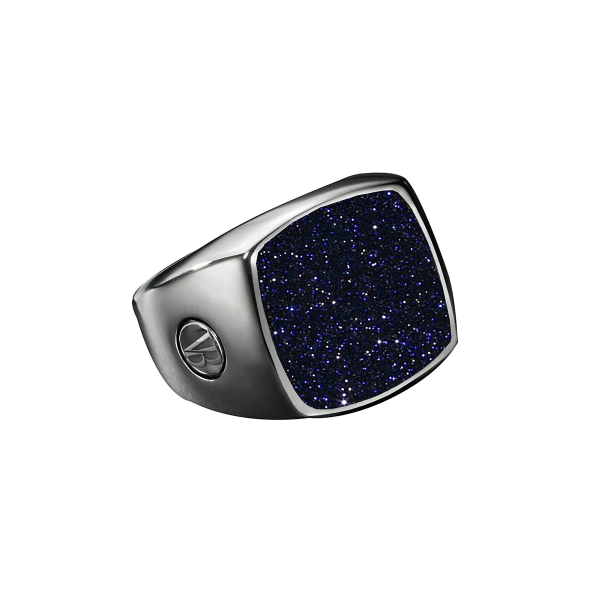 Sand Eclipse Blue Stone Ring 15mm