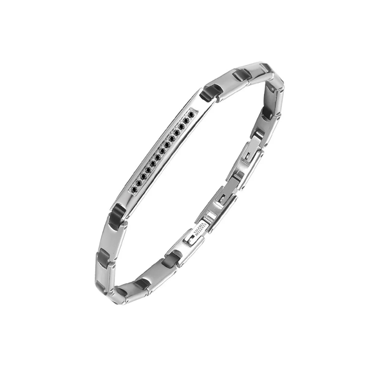 Blackguard Wrap Mens Silver Bracelets