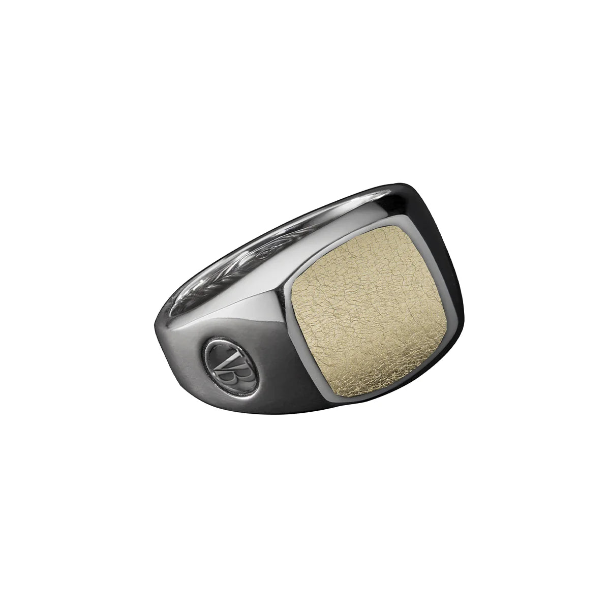 Pyrite Eclipse Stone Ring for Men 10mm