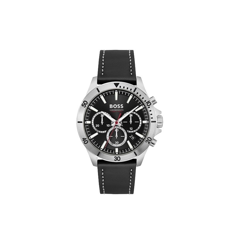 BOSS Troper Men’s Chronograph Leather Watch