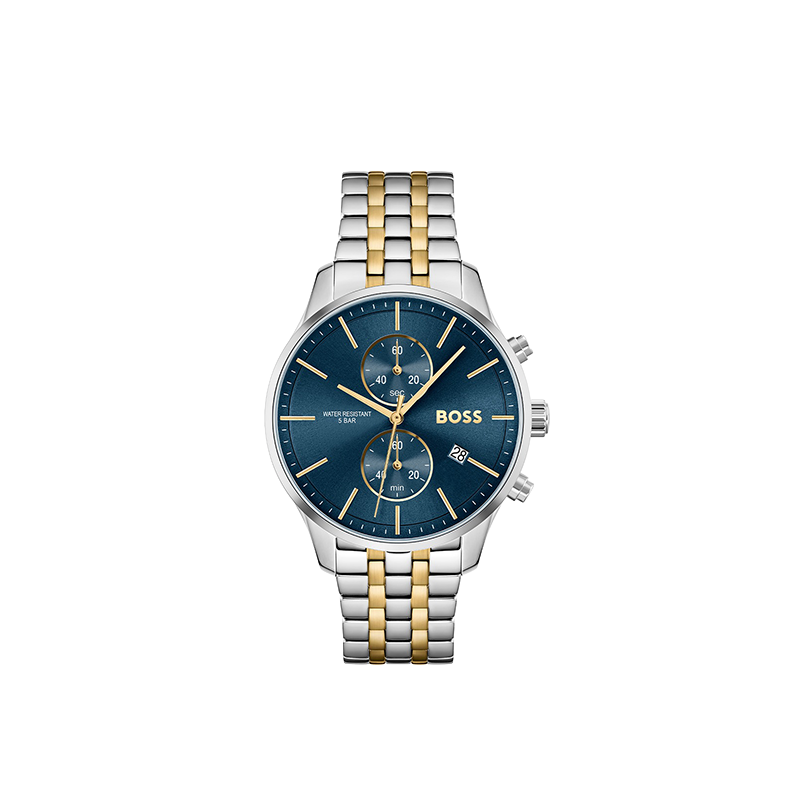 BOSS Associate Men’s Two-Tone Chronograph Stainless Steel Watch