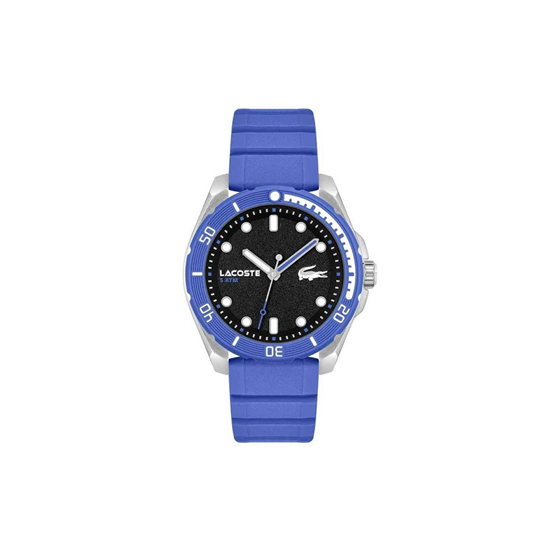 Lacoste Finn Sport Silicone Men’s Quartz Watch – 44mm