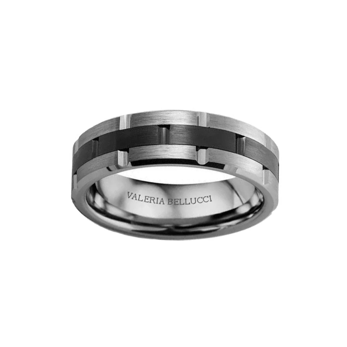 Stellar Stratum Platinum Men's Ring