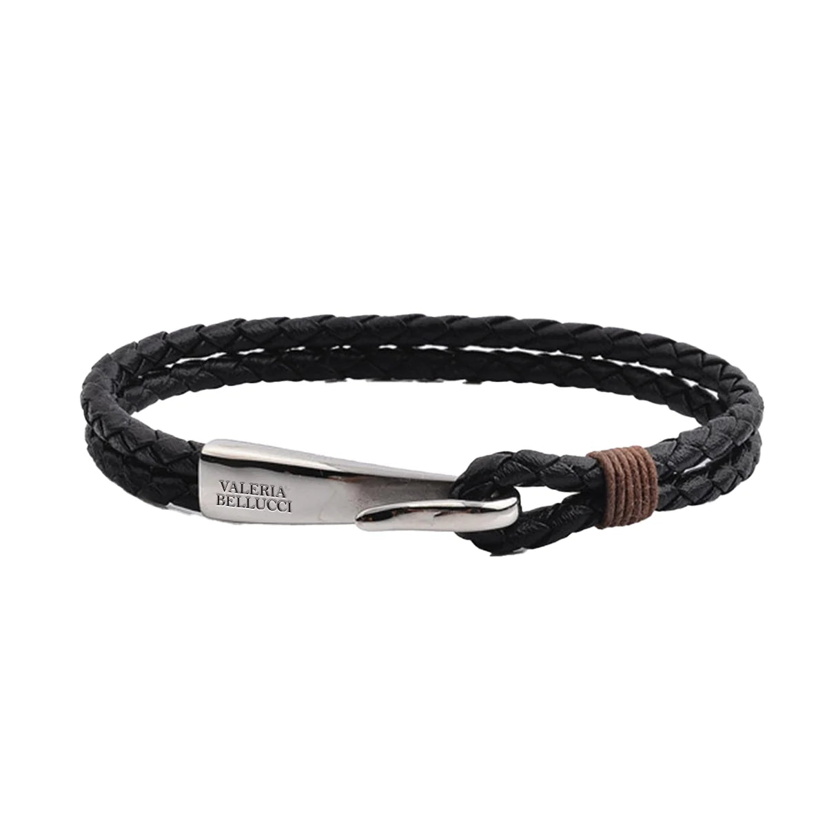 Razor Bound Men's Leather Bracelet