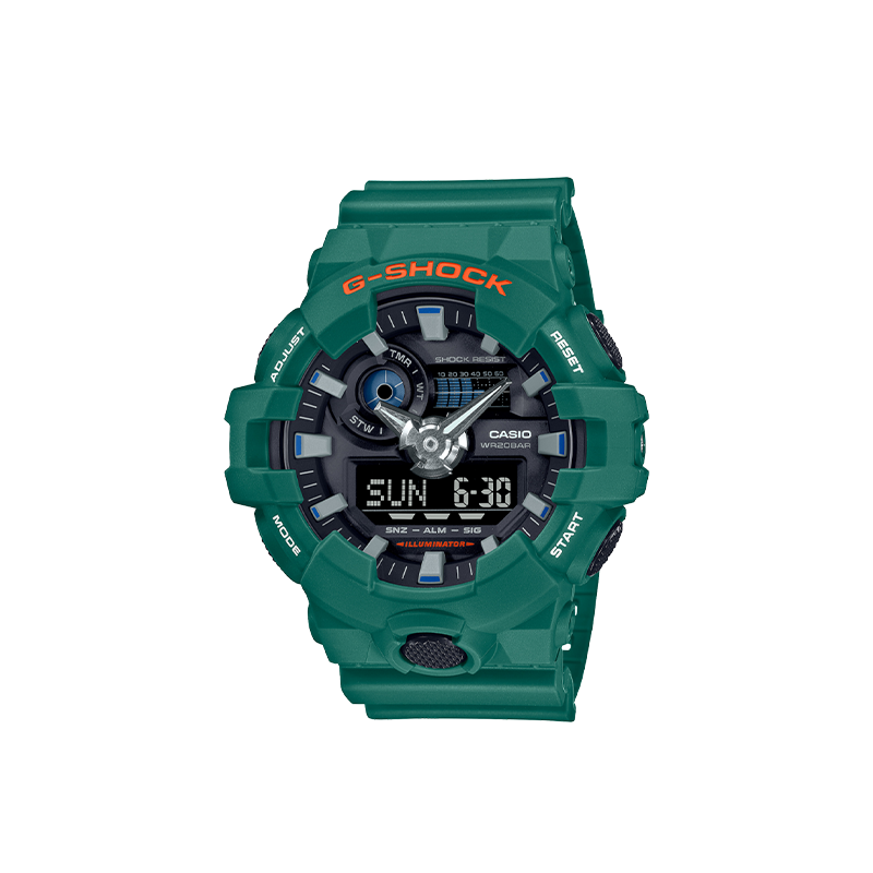 G-SHOCK Forest Pulse Analog-Digital Watch – Deep Green Edition