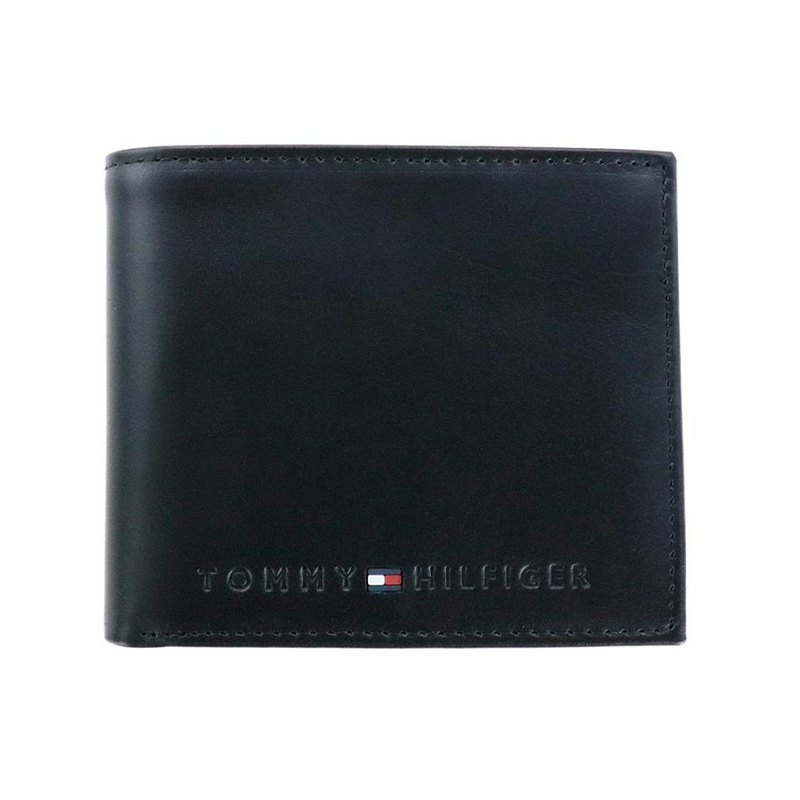 Tommy Hilfiger 31TL25X005 Bifold Wallet, Navy, navy, one size