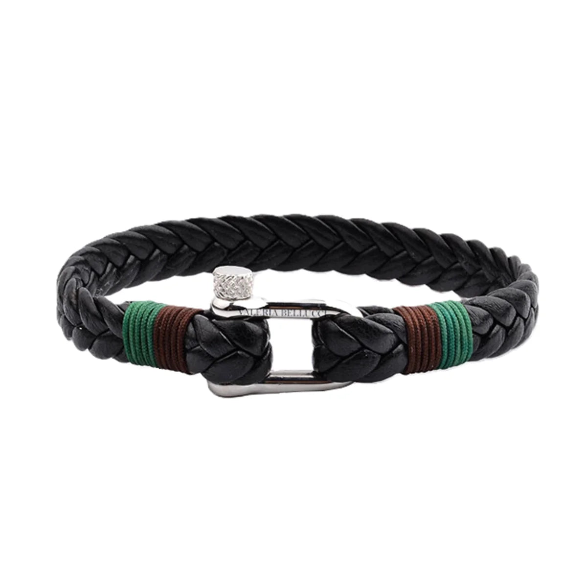 Nightguard Strand Leather Bracelet