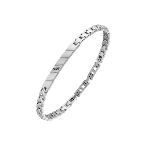 Opulent Orbit Men's Personalized Bracelet