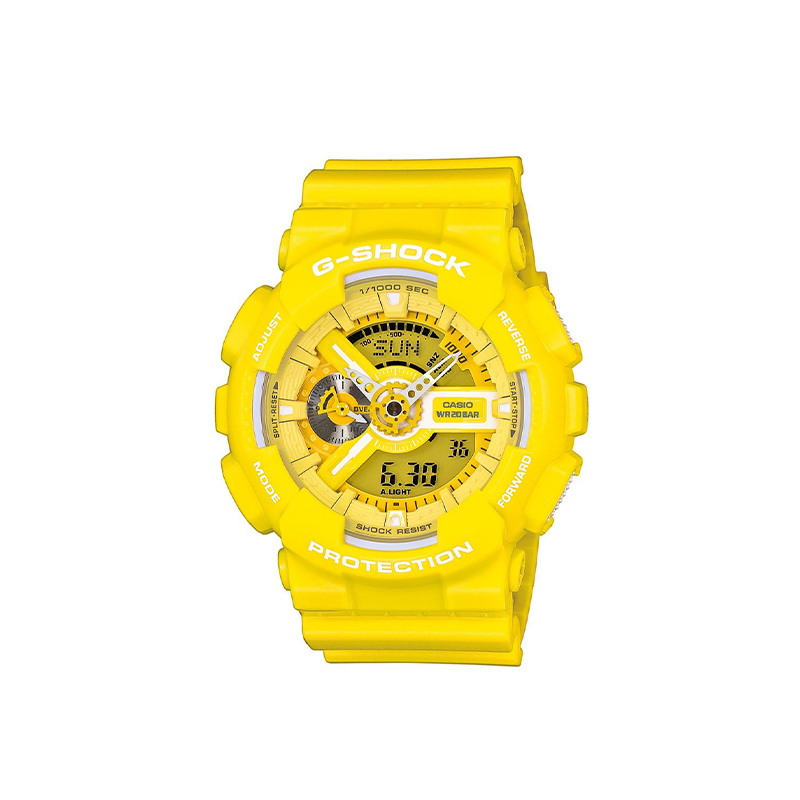 G-SHOCK Solar Flare Analog-Digital Watch – Radiant Yellow Edition