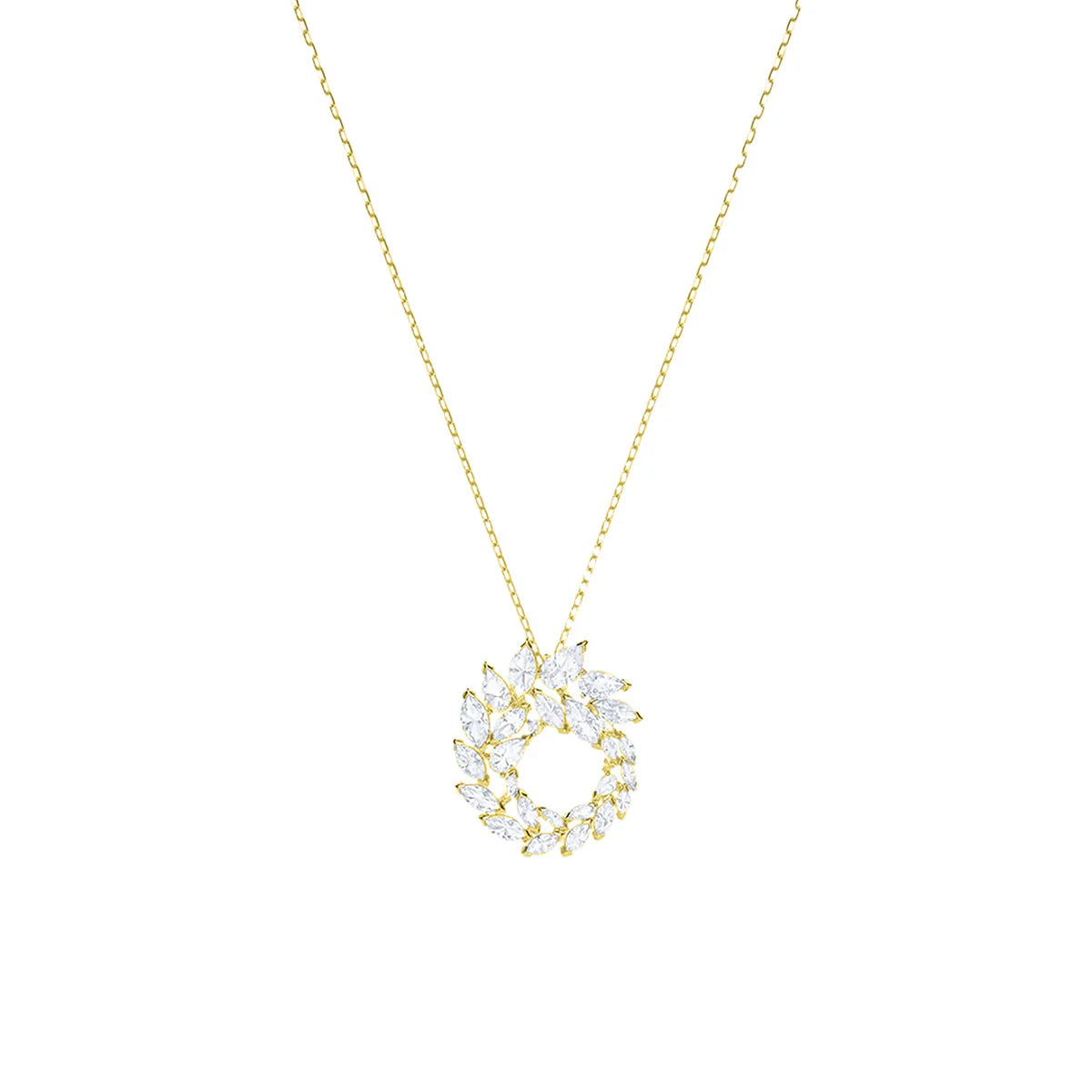 Frosted Lace Diamond Necklace