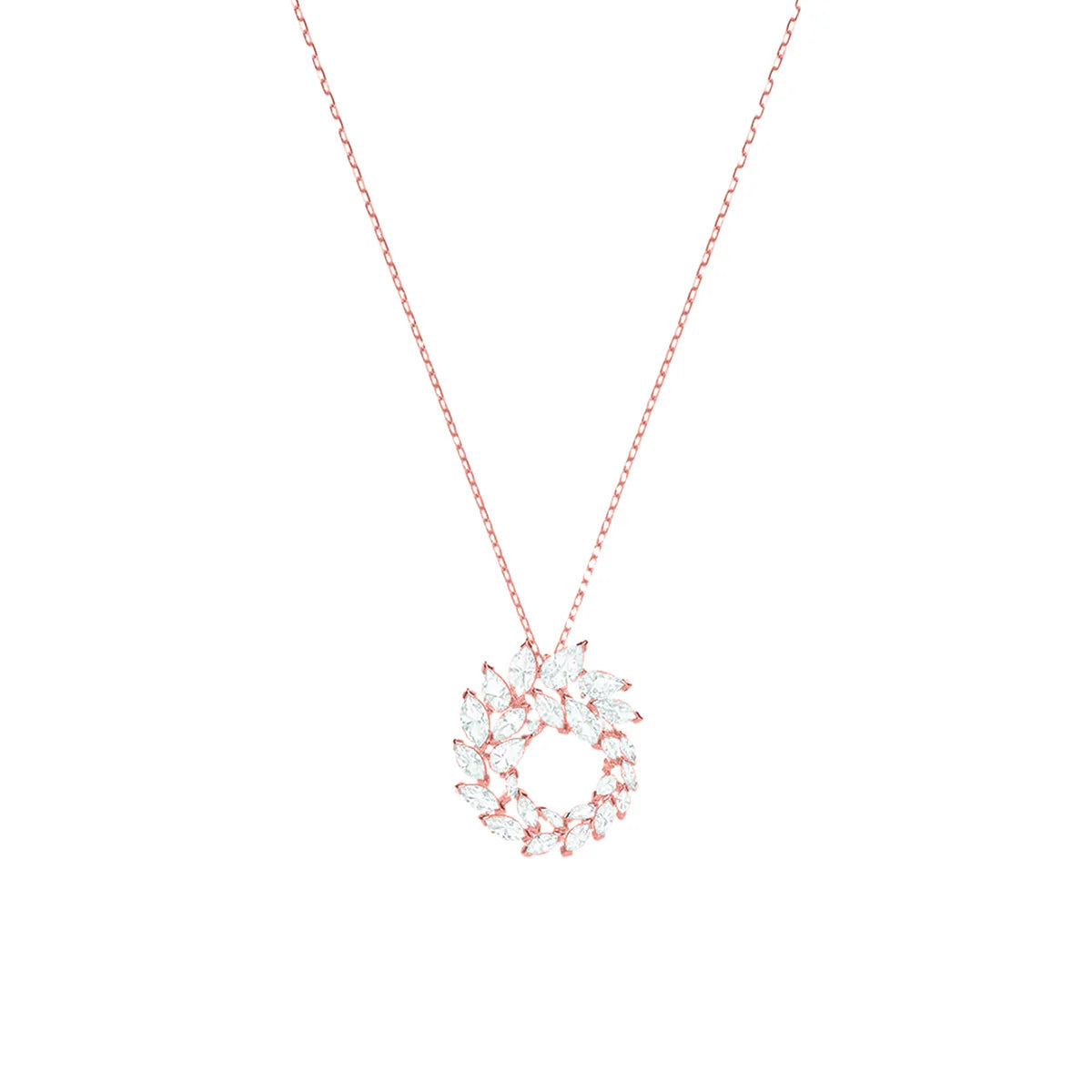 Frosted Lace Diamond Necklace