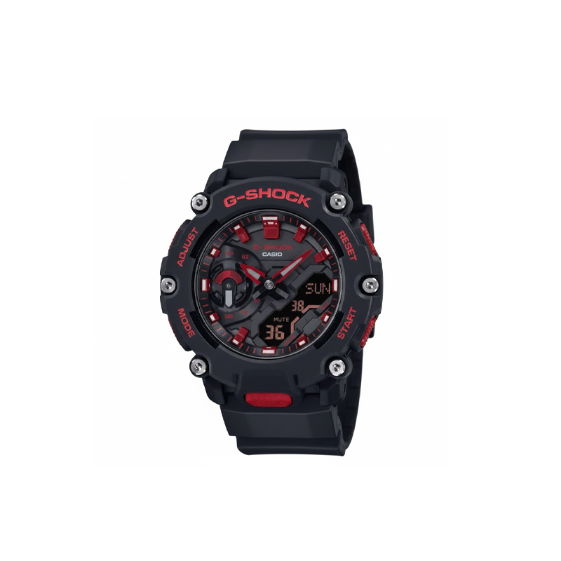 G-SHOCK Inferno Strike Analog-Digital Watch – Black & Red Tactical Edition
