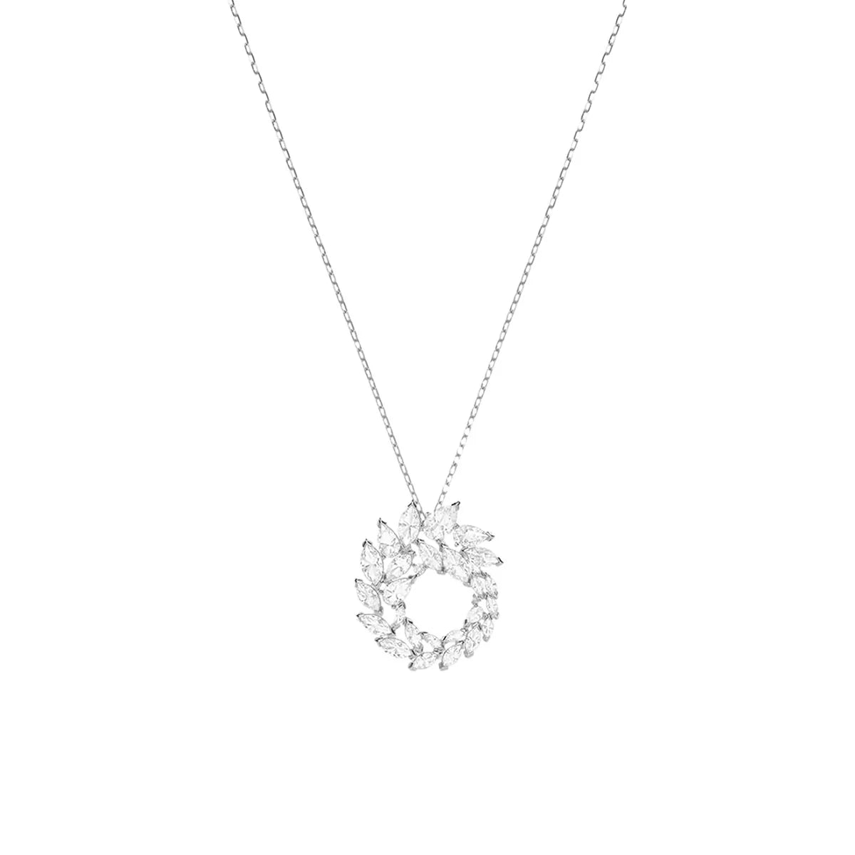 Frosted Lace Diamond Necklace