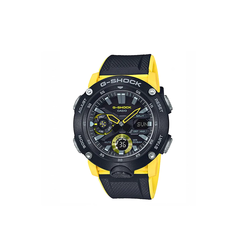 G-SHOCK Velocity Sport Hybrid Watch – Black & Yellow Edition