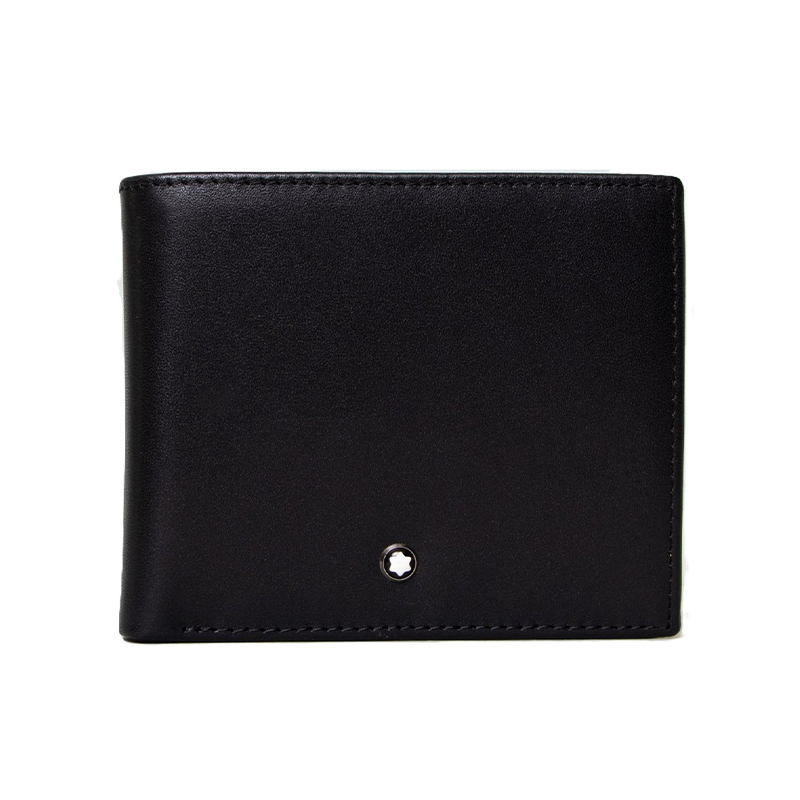 Montblanc Meisterstuck 10CC Men's Leather Wallet With Coin Case 5524