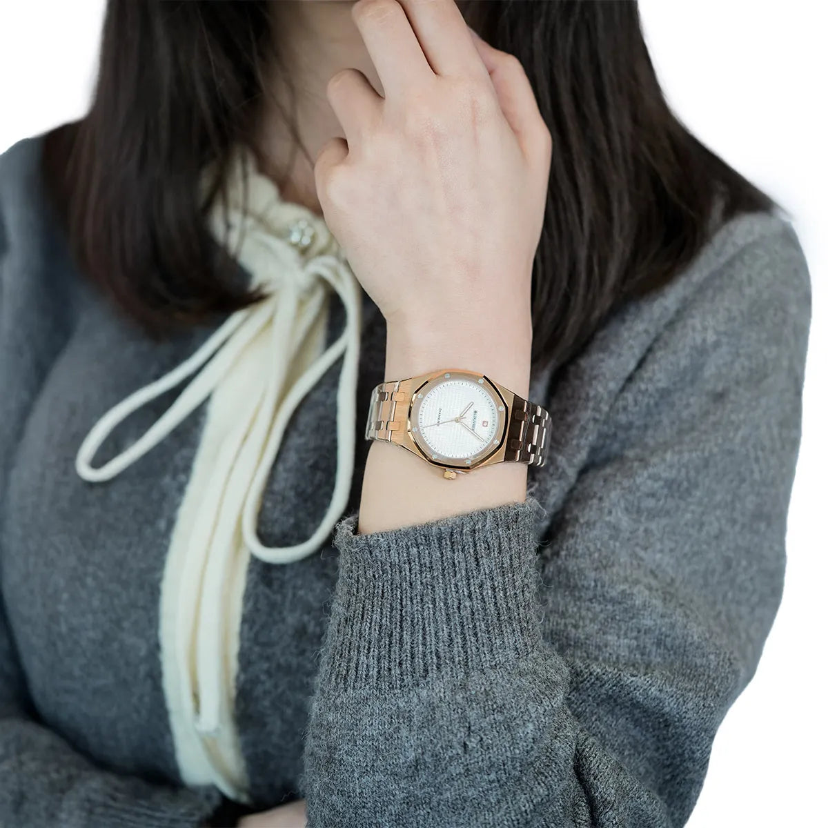 Eclipse Diamond Gold Ap Watch Rose Gold​