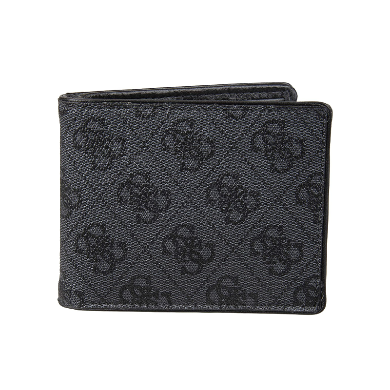 Guess Men's Leather Credit Card RFID Billfold Wallet With Valet 31GU130036