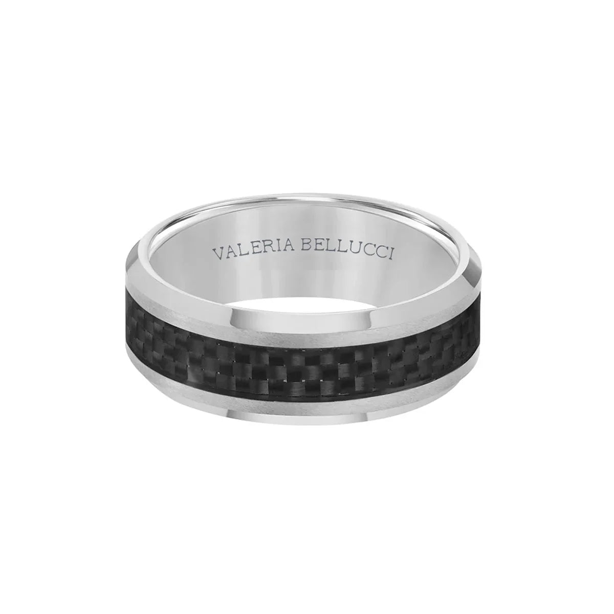 Quantum Men's Silver Wedding Ring