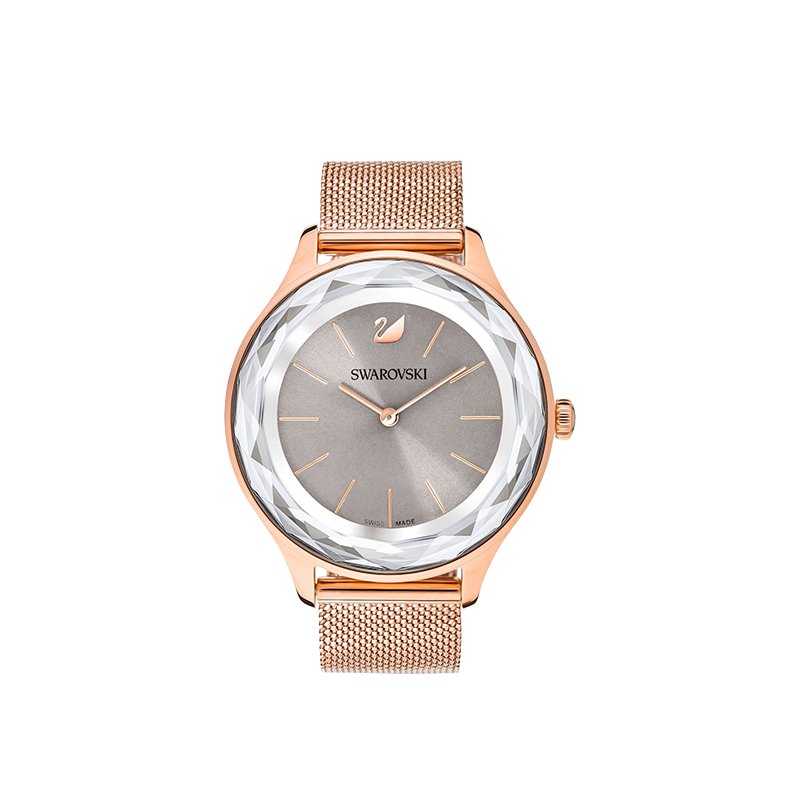 Swarovski Octea Nova 36mm Crystal-Cut Stainless Steel Quartz Watch – Women’s