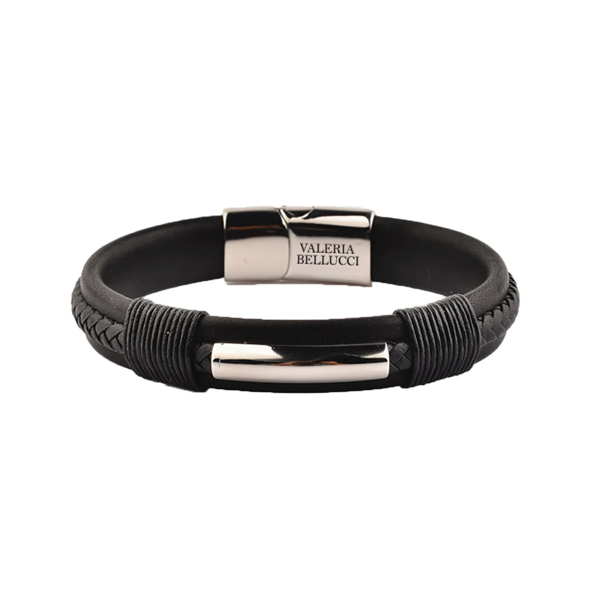 Shadow Band Men's Black Bracelet