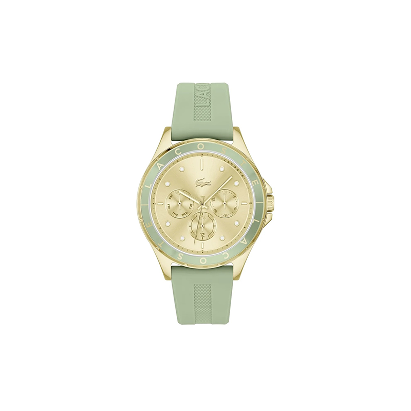 Lacoste Verde Women’s Analog Watch – Green Silicone Strap