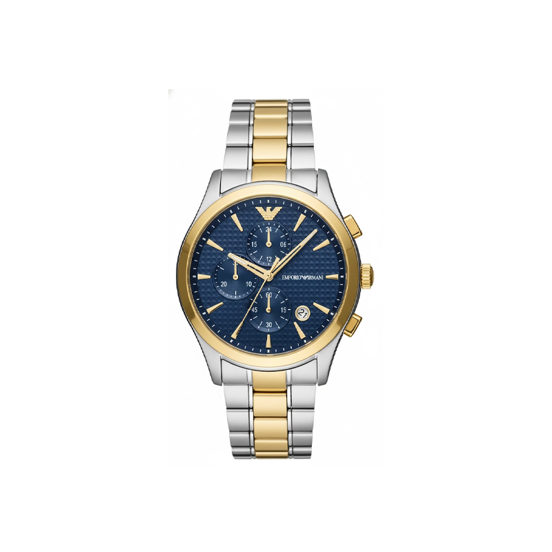 Emporio Armani Men’s 42mm Quartz Chronograph Stainless Steel Sport Classic Watch