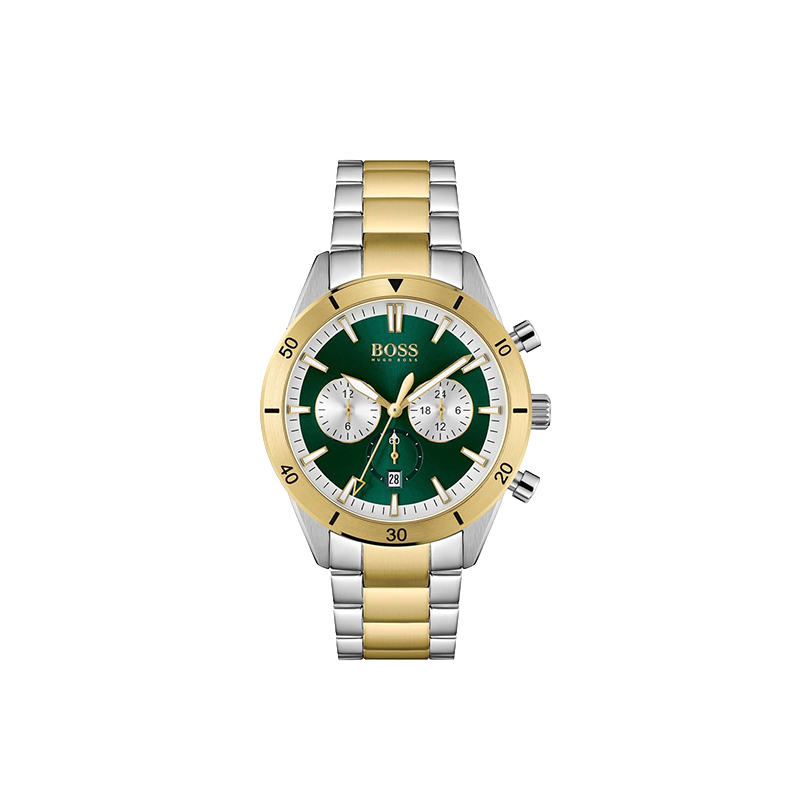 BOSS Santiago Dual-Tone – Men’s Chronograph Watch