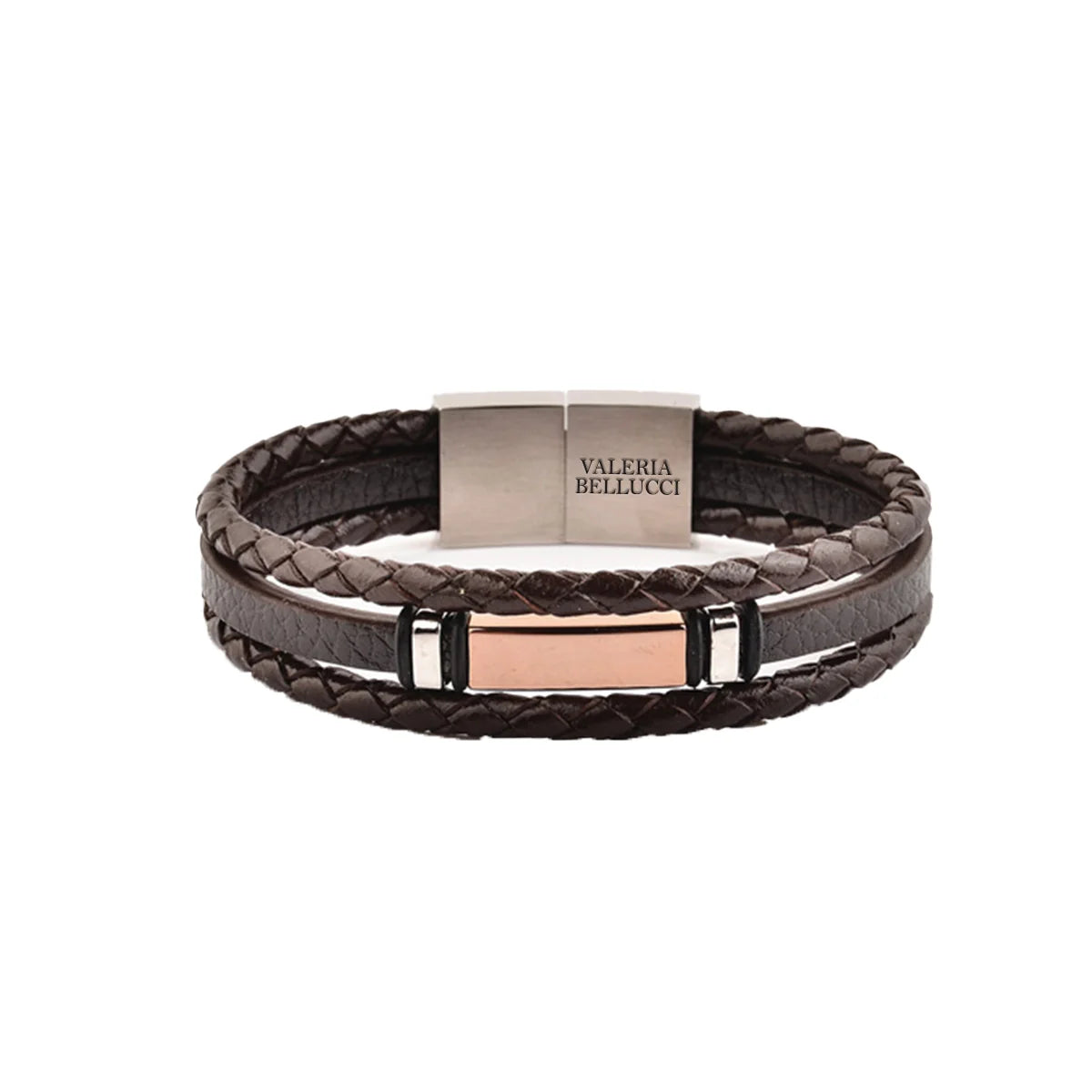 Granite Peak Leather Bracelet