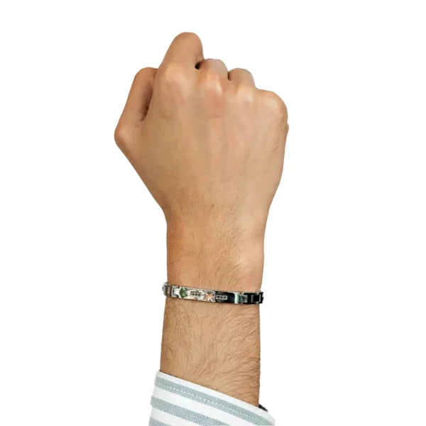 Noble Aura Platinum Bracelet for Men