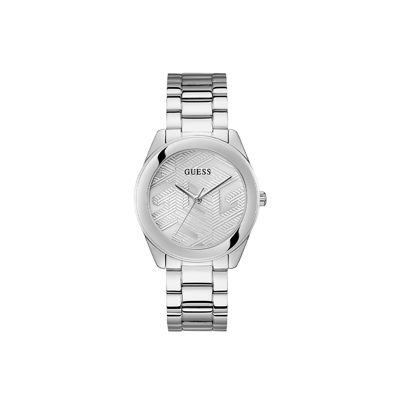 Guess Women’s Silver Aura Classic Analog Watch