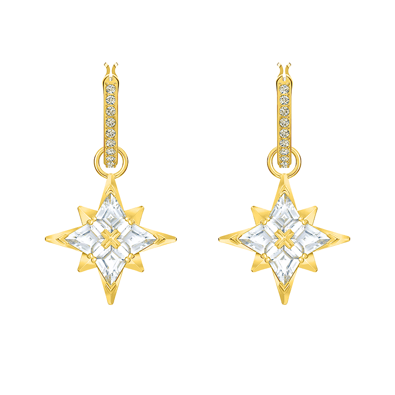 Louvre Starburst Diamond Earrings