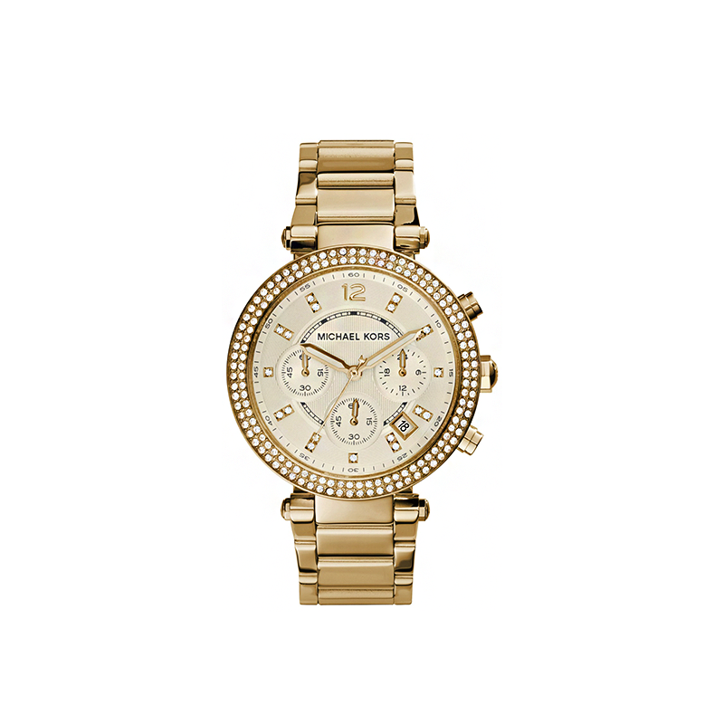 Michael Kors Gold Dial Women’s Stainless Steel Watch – Classic Gold Edition