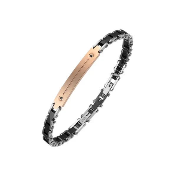 Ceramic Elegance Gold Plated Bracelet