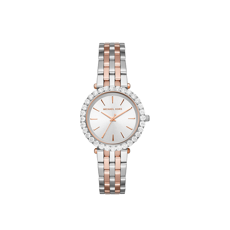 Michael Kors Darci Women’s Watch – Silver Dial Two-Tone Stainless Steel Edition