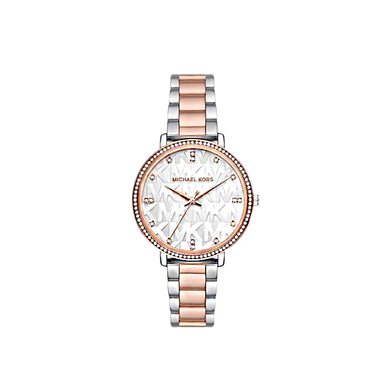 Michael Kors Pyper Two-Tone Pavé Bezel Women’s Watch