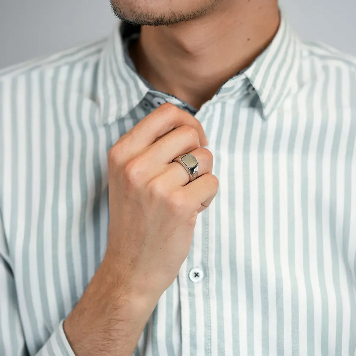 Moonstone Eclipse Genuine Stone Ring 10mm