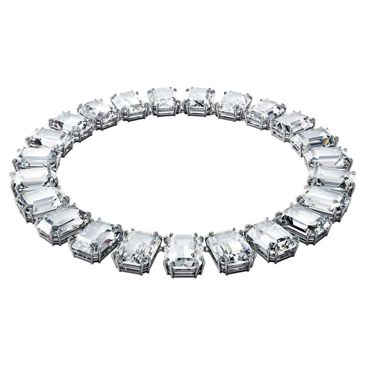 Swarovski Regal Radiance Emerald-Cut Collar Necklace