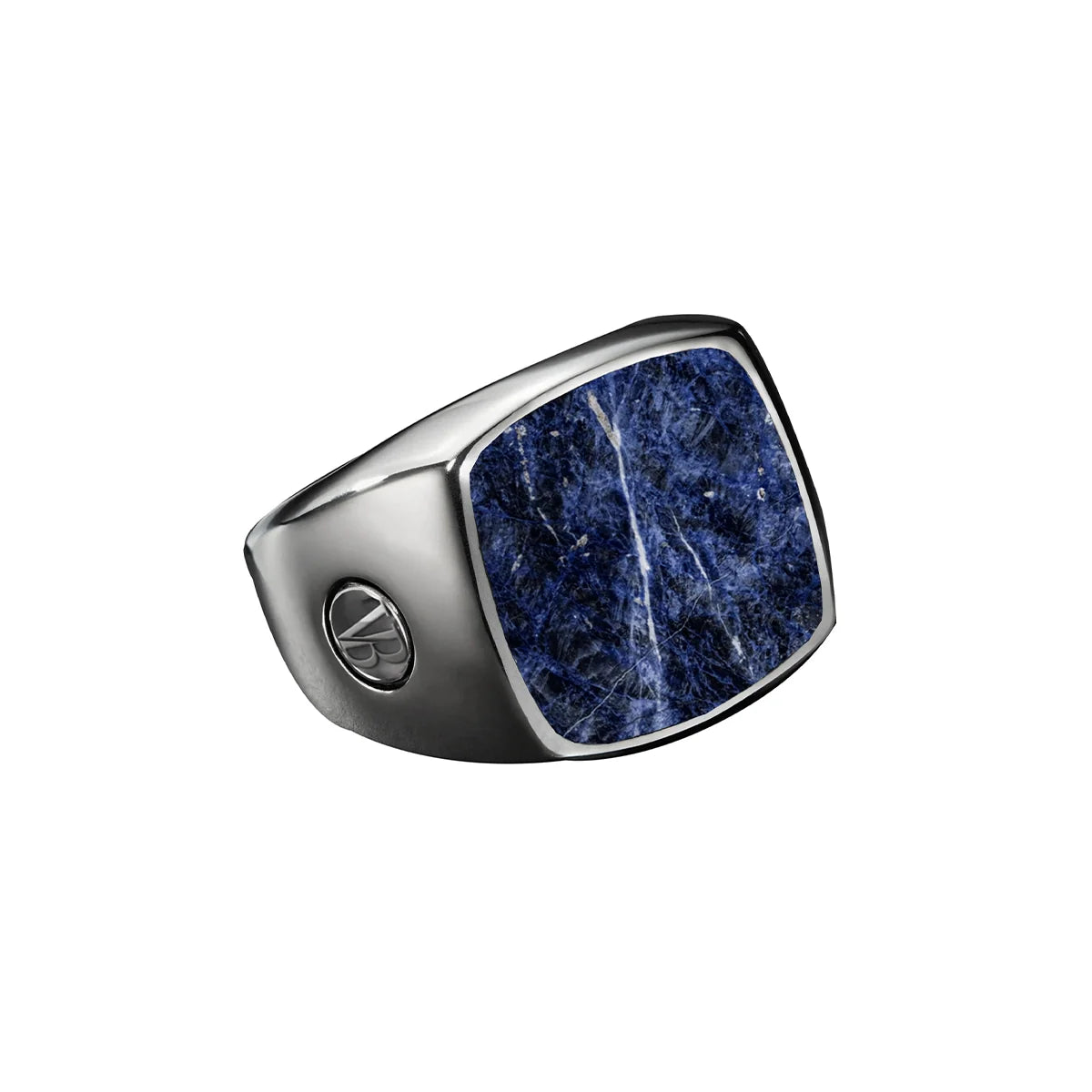 Sodalite Eclipse Stone Ring 15mm
