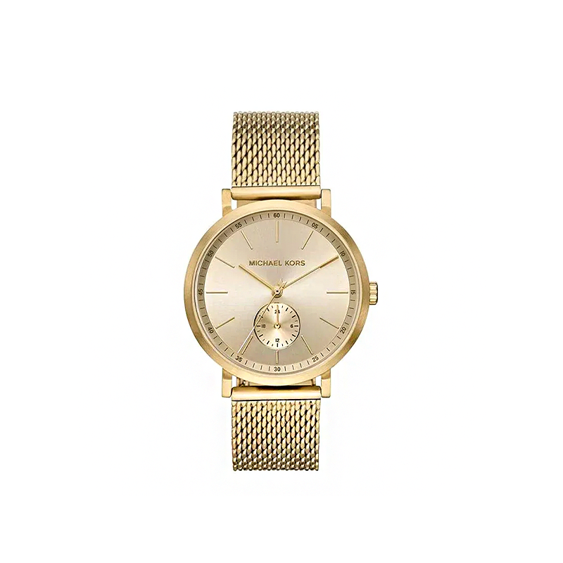 Michael Kors Irving Analog Men’s Watch – Gold Mesh Edition