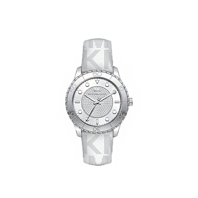 Michael Kors Runway Ladies Analog Watch – White Elegance Edition