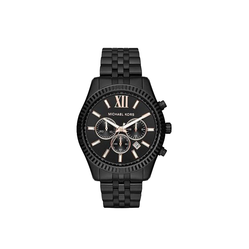 Michael Kors Lexington Black Chronograph Men’s Watch