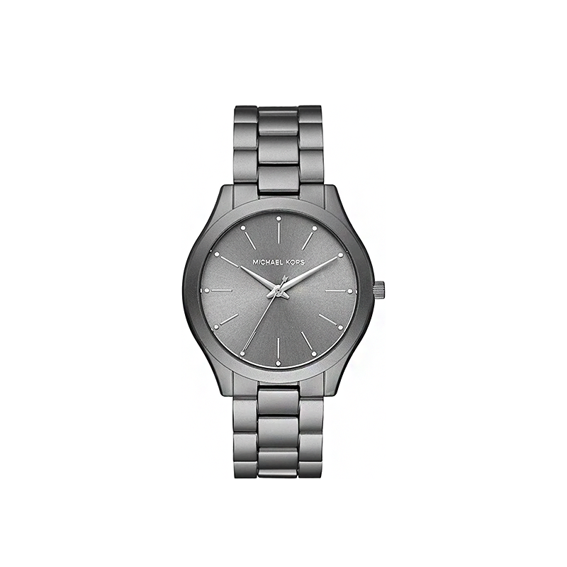 Michael Kors Runway Slim Women’s Watch – Gray Dial Stainless Steel Edition