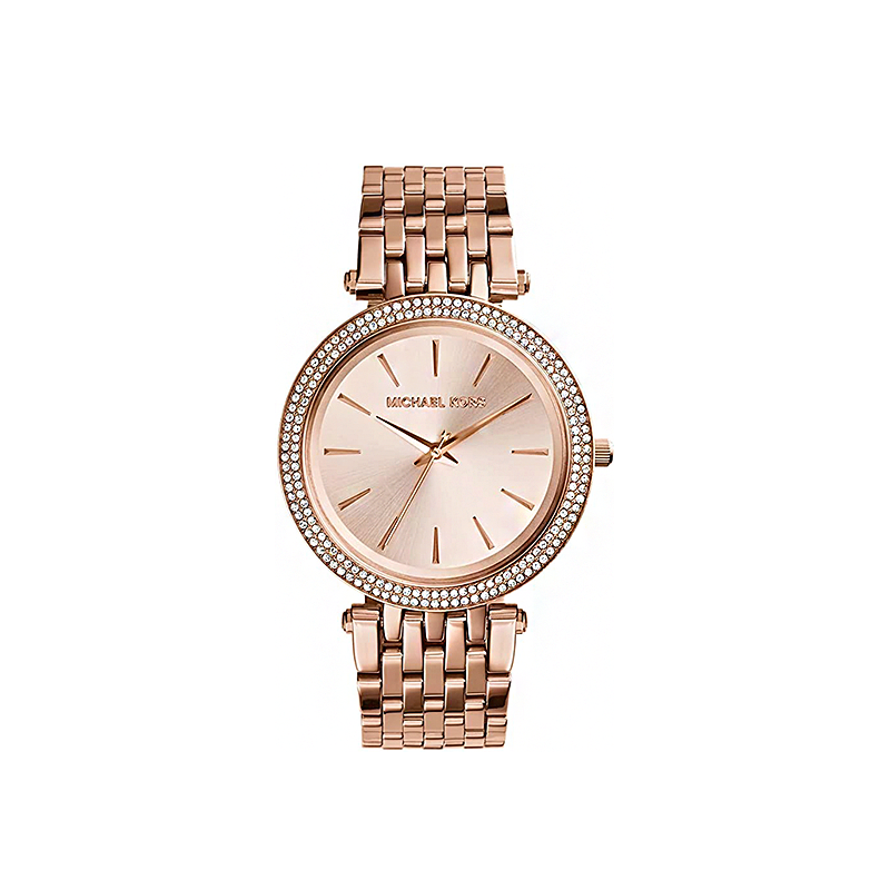 Michael Kors Darci Women’s Watch – Rose Gold Crystal Edition