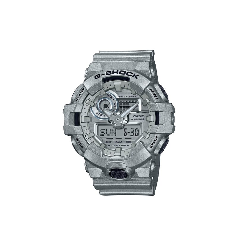G-SHOCK Titanium Frost Analog-Digital Watch – Metal Grey Edition