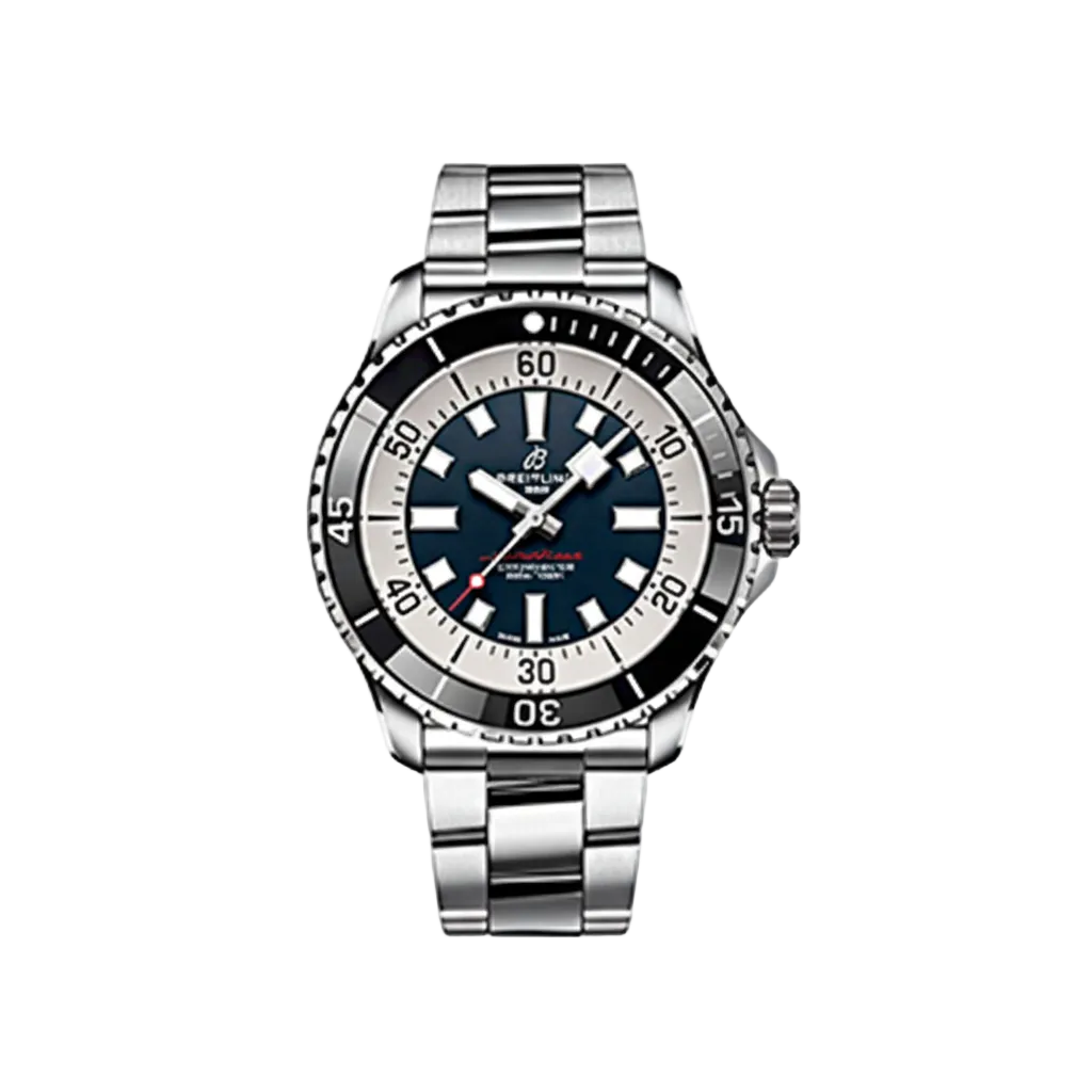 Breitling Men Chronomat Stainless Steel Watch