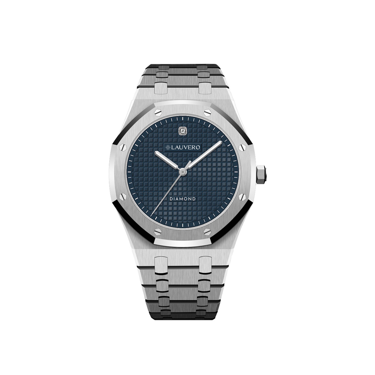 Eclipse Diamond Blue Couple Watch